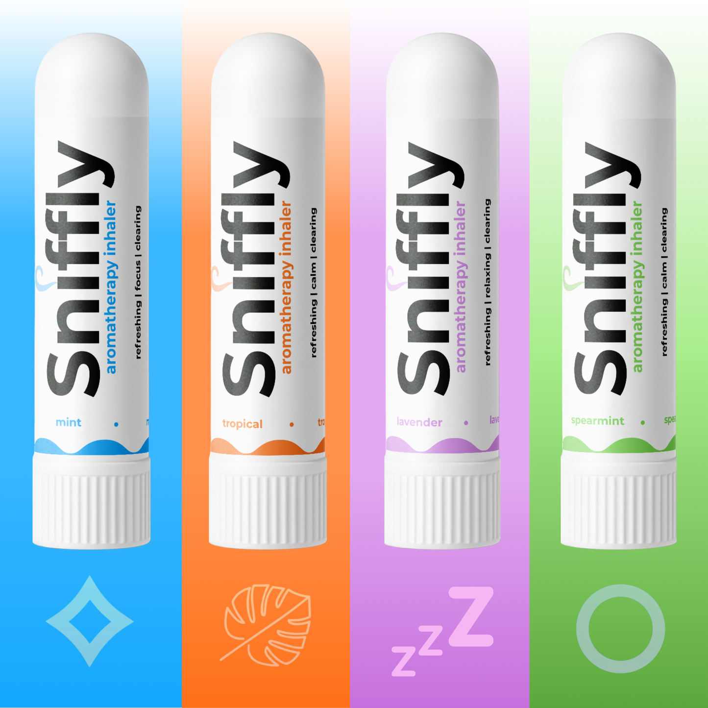 Aromatherapy Inhaler 4 Pack